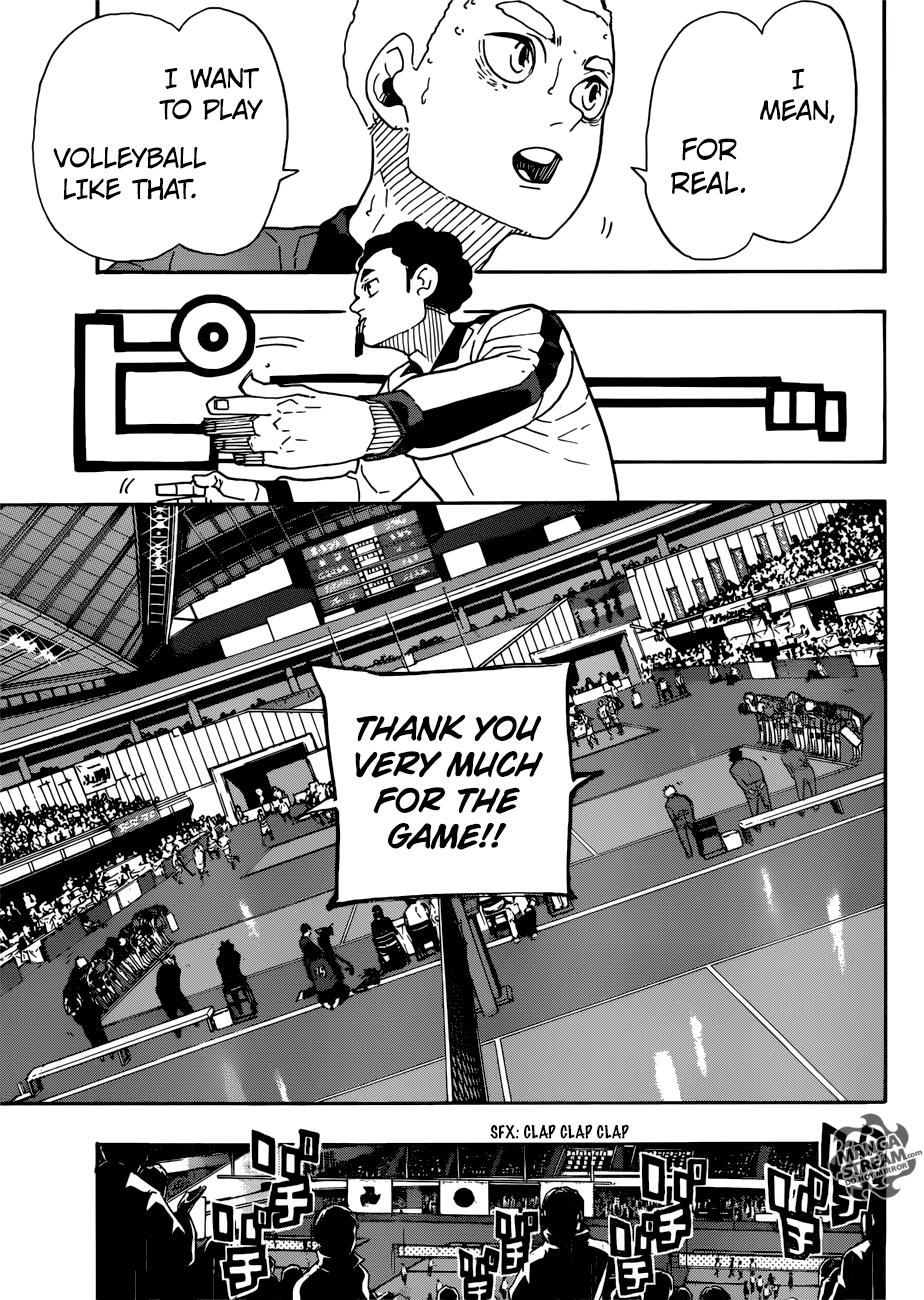 Haikyuu!!, Chapter 325 image 05